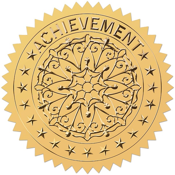 PandaHall 34 Sheets Self Adhesive Gold Foil Embossed Stickers, Round Dot Medal Decorative Decals for Envelope Card Seal, Floral, 165x211mm...
PandaHall 34 Sheets Self Adhesive Gold Foil Embossed Stickers, Round Dot Medal Decorative Decals for Envelope Card Seal, Floral, 165x211mm...