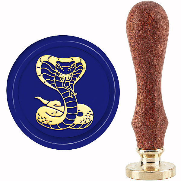 PandaHall CRASPIRE Cobra Wax Seal Stamp Snake Sealing Wax Stamp 30mm/1.18inch Removable Brass Head Sealing Stamp with Wooden Handle for...
PandaHall CRASPIRE Cobra Wax Seal Stamp Snake Sealing Wax Stamp 30mm/1.18inch Removable Brass Head Sealing Stamp with Wooden Handle for...