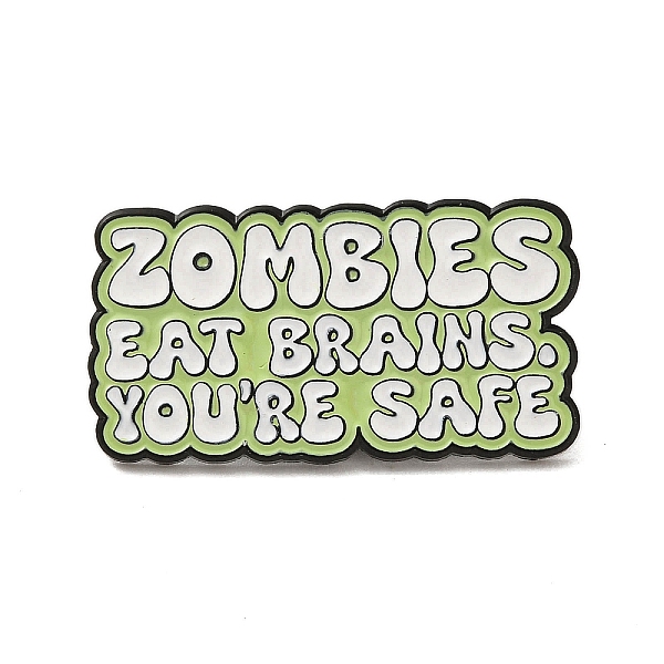 PandaHall Word Zinc Alloy Brooches, Enamel Pins, Black, Pale Green, 16x30.5x1.5mm Alloy+Enamel Word
PandaHall Word Zinc Alloy Brooches, Enamel Pins, Black, Pale Green, 16x30.5x1.5mm Alloy+Enamel Word