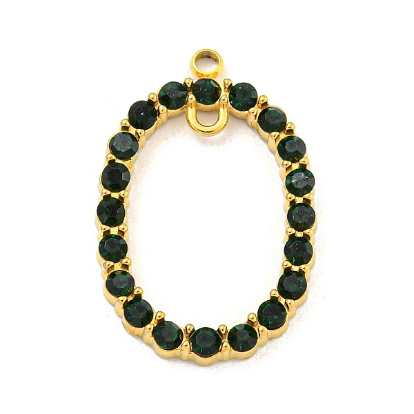 PandaHall Golden Plated 304 Stainless Steel Links Connector Charms, with Rhinestone, Oval, Emerald, 23.5x15.5x2.5mm, Hole: 1.4mm & 1.6mm..., Green
PandaHall Golden Plated 304 Stainless Steel Links Connector Charms, with Rhinestone, Oval, Emerald, 23.5x15.5x2.5mm, Hole: 1.4mm & 1.6mm..., Green