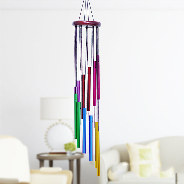 PandaHall Aluminum Tube Wind Chimes, Pendant Decorations, Colorful, 580x85mm Aluminum Others
PandaHall Aluminum Tube Wind Chimes, Pendant Decorations, Colorful, 580x85mm Aluminum Others