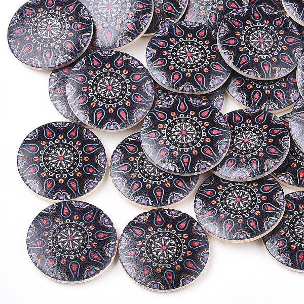 PandaHall Printed Wooden Pendants, Flat Round, Black, 30x5mm, Hole: 1mm Wood Flat Round Black
PandaHall Printed Wooden Pendants, Flat Round, Black, 30x5mm, Hole: 1mm Wood Flat Round Black