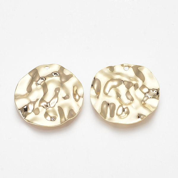 PandaHall Brass Pendants, Flat Round, Nickel Free, Real 18K Gold Plated, 28x1mm, Hole: 1mm Brass Flat Round
PandaHall Brass Pendants, Flat Round, Nickel Free, Real 18K Gold Plated, 28x1mm, Hole: 1mm Brass Flat Round