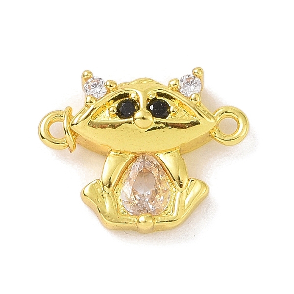 PandaHall Real 18K Gold Plated Brass Pave Clear Cubic Zirconia Connector Charms, Cat Shape, 10x13x3mm, Hole: 1.1mm Brass+Cubic Zirconia Cat...
PandaHall Real 18K Gold Plated Brass Pave Clear Cubic Zirconia Connector Charms, Cat Shape, 10x13x3mm, Hole: 1.1mm Brass+Cubic Zirconia Cat...