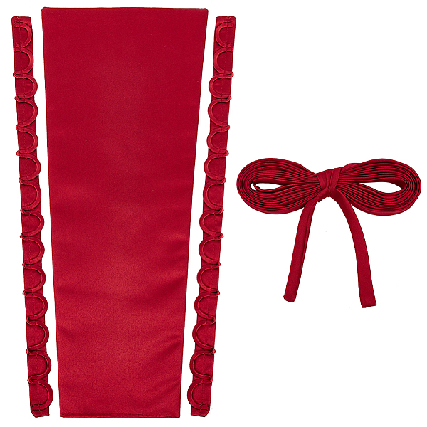 PandaHall Bridal Dress Zipper Replacement, Adjustable Fit Satin Corset Back Kit, Lace-up Formal Prom Dress, Dark Red Cloth
PandaHall Bridal Dress Zipper Replacement, Adjustable Fit Satin Corset Back Kit, Lace-up Formal Prom Dress, Dark Red Cloth