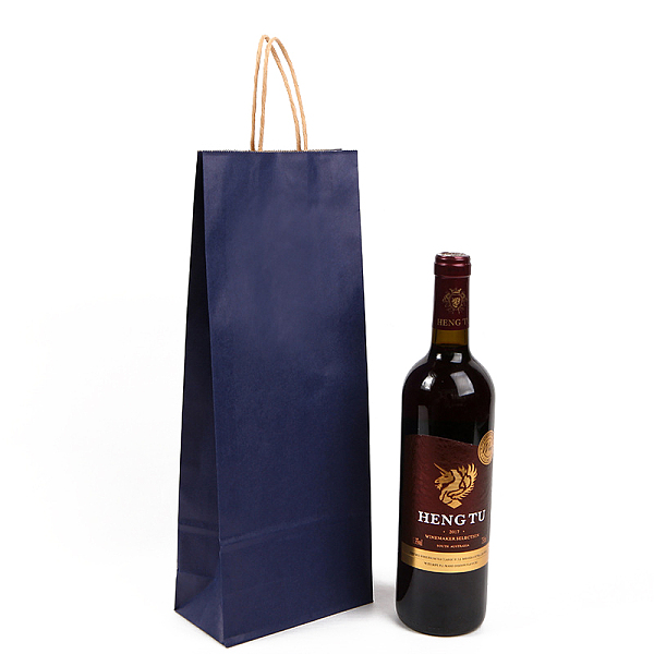 PandaHall Rectangle Solid Color Kraft Paper Gift Bags, with Hemp Rope Handles, for Single Wine Packaging Bag, Midnight Blue, 8x15x38cm Paper...
PandaHall Rectangle Solid Color Kraft Paper Gift Bags, with Hemp Rope Handles, for Single Wine Packaging Bag, Midnight Blue, 8x15x38cm Paper...