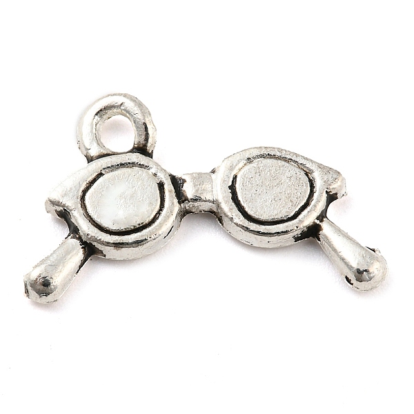 PandaHall Alloy Charms, Cadmium Free & Lead Free, Glasses, Antique Silver, 13.5x22.5x2mm, Hole: 2mm, about 714pcs/1000g Alloy Glasses
PandaHall Alloy Charms, Cadmium Free & Lead Free, Glasses, Antique Silver, 13.5x22.5x2mm, Hole: 2mm, about 714pcs/1000g Alloy Glasses