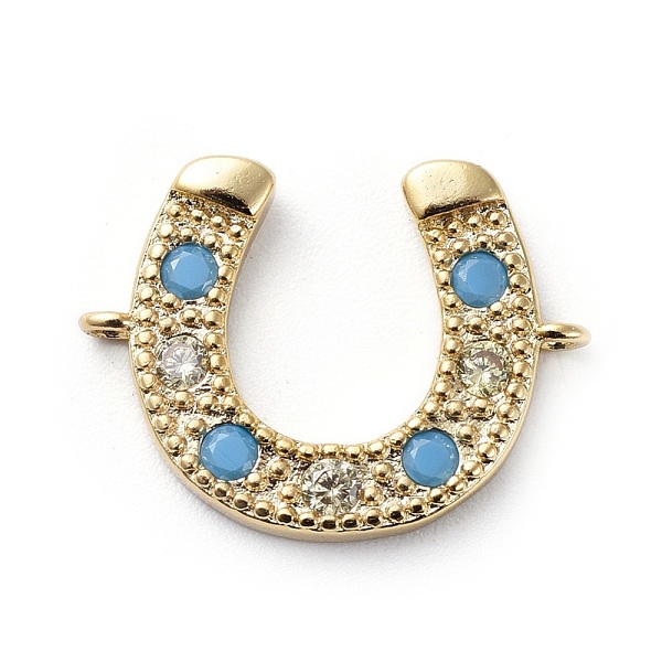 PandaHall Brass Micro Pave Cubic Zirconia Links connectors, Horseshoe, Clear & Sky Blue, Golden, 13x18x2.5mm, Hole: 0.9mm Brass+Cubic...
PandaHall Brass Micro Pave Cubic Zirconia Links connectors, Horseshoe, Clear & Sky Blue, Golden, 13x18x2.5mm, Hole: 0.9mm Brass+Cubic...