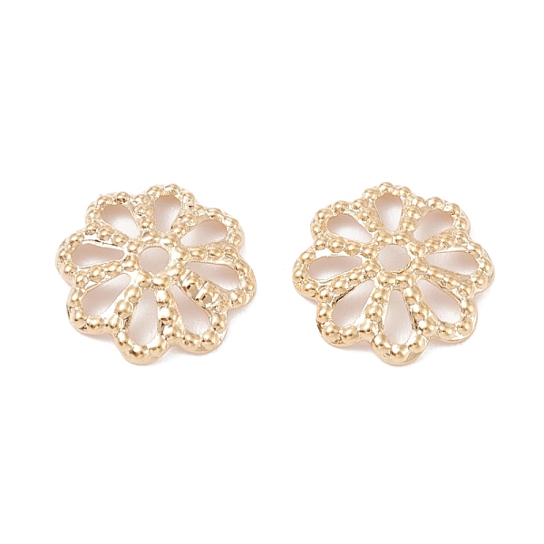 PandaHall Brass Multi-Petal Bead Caps, Long-Lasting Plated, Flower, Real 24K Gold Plated, 8x1.2mm, Hole: 1mm Brass
PandaHall Brass Multi-Petal Bead Caps, Long-Lasting Plated, Flower, Real 24K Gold Plated, 8x1.2mm, Hole: 1mm Brass