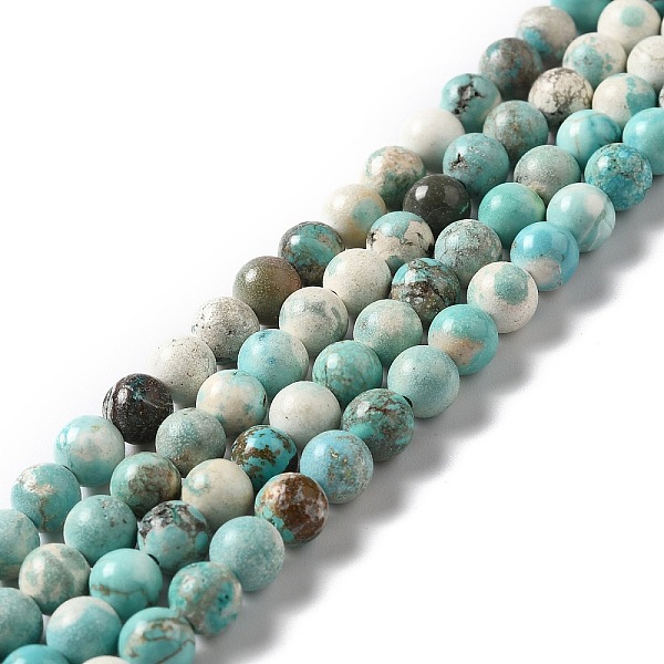 PandaHall Natural Magnesite Beads Strands, Dyed & Heated, Round, Turquoise, 6~6.5mm, Hole: 1.2mm, about 65pcs/strand, 15.63''(39.7cm)..., Green
PandaHall Natural Magnesite Beads Strands, Dyed & Heated, Round, Turquoise, 6~6.5mm, Hole: 1.2mm, about 65pcs/strand, 15.63''(39.7cm)..., Green