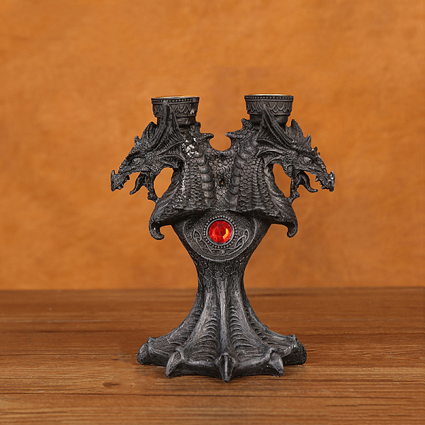PandaHall Halloween Theme Resin Candle Holder, Dragon, Dragon, 13.5x10x15cm Resin Dragon
PandaHall Halloween Theme Resin Candle Holder, Dragon, Dragon, 13.5x10x15cm Resin Dragon