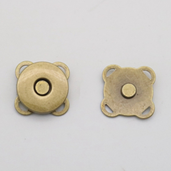 PandaHall Alloy Magnetic Buttons Snap Magnet Fastener, Flower, for Cloth & Purse Makings, Antique Bronze, 14mm, 2pcs/set Alloy
PandaHall Alloy Magnetic Buttons Snap Magnet Fastener, Flower, for Cloth & Purse Makings, Antique Bronze, 14mm, 2pcs/set Alloy
