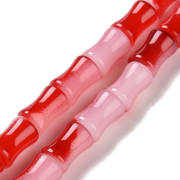 PandaHall Glass Beads Strands, Bamboo Stick Shape, Red, 11.5~12x8~8.5mm, Hole: 1.1mm, about 30Pcs/strand, 14.17 inch(36cm) Glass Bamboo Red
PandaHall Glass Beads Strands, Bamboo Stick Shape, Red, 11.5~12x8~8.5mm, Hole: 1.1mm, about 30Pcs/strand, 14.17 inch(36cm) Glass Bamboo Red