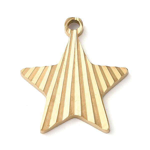 PandaHall Ion Plating(IP) 304 Stainless Steel Pendants, Star Charm, Golden, 20x18x1.8mm, Hole: 1.8mm 304 Stainless Steel Star
PandaHall Ion Plating(IP) 304 Stainless Steel Pendants, Star Charm, Golden, 20x18x1.8mm, Hole: 1.8mm 304 Stainless Steel Star
