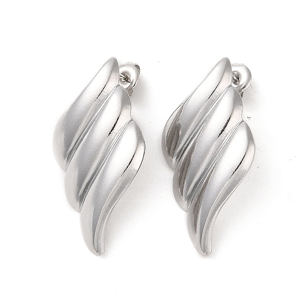 PandaHall 304 Stainless Steel Stud Earrings for Women, Rhombus, Stainless Steel Color, 37x20.5mm 304 Stainless Steel Rhombus
PandaHall 304 Stainless Steel Stud Earrings for Women, Rhombus, Stainless Steel Color, 37x20.5mm 304 Stainless Steel Rhombus