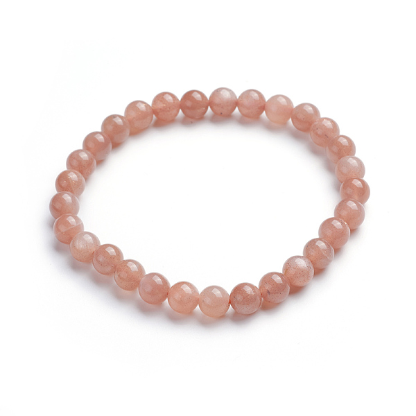 PandaHall Natural Sunstone Stretch Bracelets, Round, 2-1/8 inch(5.3cm), Bead: 5.5~6mm Sunstone
PandaHall Natural Sunstone Stretch Bracelets, Round, 2-1/8 inch(5.3cm), Bead: 5.5~6mm Sunstone