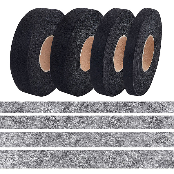PandaHall CHGCRAFT 4 Roll 4 Style Non-woven Fabrics Polyamide Double-sided Hot Melt Adhesive Film, with PA Hot Melt Adhesive Mesh Tape, for..., Black
PandaHall CHGCRAFT 4 Roll 4 Style Non-woven Fabrics Polyamide Double-sided Hot Melt Adhesive Film, with PA Hot Melt Adhesive Mesh Tape, for..., Black