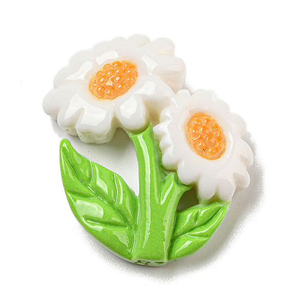 PandaHall Opaque Resin Decoden Cabochons, Flower, White, 29x27x7.5mm Resin Flower White
PandaHall Opaque Resin Decoden Cabochons, Flower, White, 29x27x7.5mm Resin Flower White