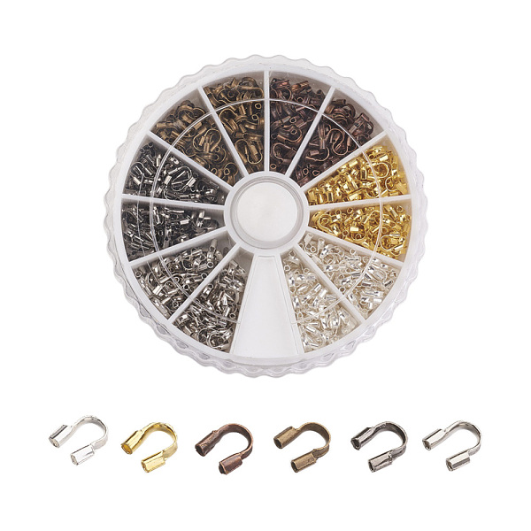 PandaHall Brass Wire Guardians, Mixed Color, 4.5x4x1mm, Hole: 0.5mm, about 540pcs/box Brass Multicolor
PandaHall Brass Wire Guardians, Mixed Color, 4.5x4x1mm, Hole: 0.5mm, about 540pcs/box Brass Multicolor