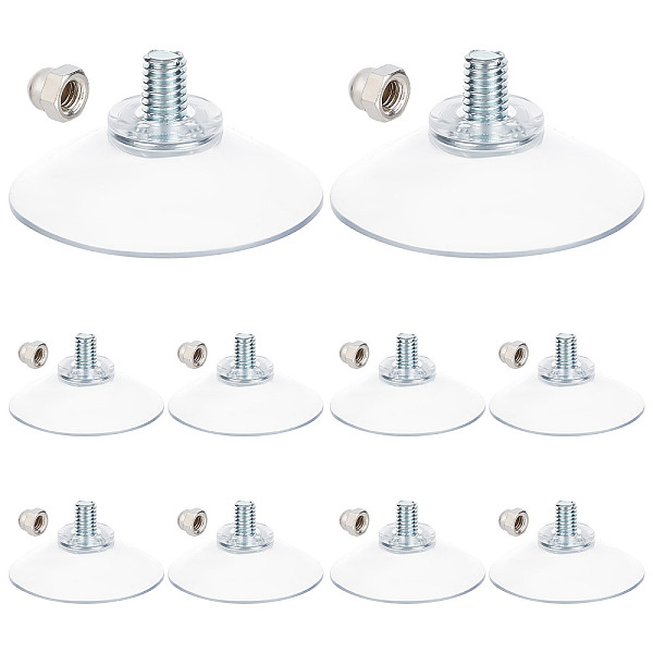 PandaHall GORGECRAFT 12PCS License Plate Suction Cups Hooks Clear 42Mm Diameter Strong Suctions Cup Holders Bathroom Kitchen Shelf...
PandaHall GORGECRAFT 12PCS License Plate Suction Cups Hooks Clear 42Mm Diameter Strong Suctions Cup Holders Bathroom Kitchen Shelf...