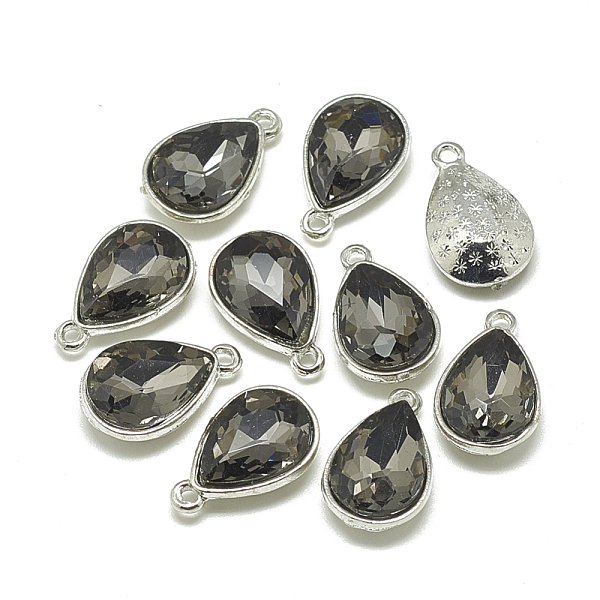 PandaHall Alloy Glass Pendants, Faceted, teardrop, Platinum, Gray, 19x12x6mm, Hole: 1.5mm Alloy+Glass Teardrop Gray
PandaHall Alloy Glass Pendants, Faceted, teardrop, Platinum, Gray, 19x12x6mm, Hole: 1.5mm Alloy+Glass Teardrop Gray