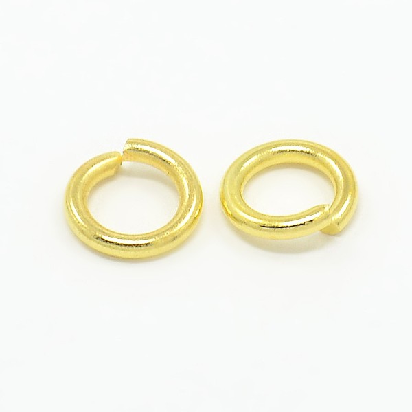 PandaHall Jewelry Findings, Brass Jump Rings, Cadmium Free & Lead Free, Open Jump Rings, Golden, 8x1.2mm, Inner Diameter: 5.6mm, about...
PandaHall Jewelry Findings, Brass Jump Rings, Cadmium Free & Lead Free, Open Jump Rings, Golden, 8x1.2mm, Inner Diameter: 5.6mm, about...
