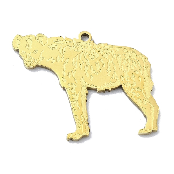 PandaHall 201 Stainless Steel Pendants, Laser Cut, Dog Charm, Golden, 22.5x29x1mm, Hole: 1.5mm 201 Stainless Steel Dog
PandaHall 201 Stainless Steel Pendants, Laser Cut, Dog Charm, Golden, 22.5x29x1mm, Hole: 1.5mm 201 Stainless Steel Dog