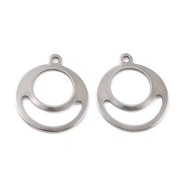 PandaHall 201 Stainless Steel Pendants, Round Ring, Stainless Steel Color, 18.5x16x1.2mm, Hole: 1.4mm 201 Stainless Steel Others
PandaHall 201 Stainless Steel Pendants, Round Ring, Stainless Steel Color, 18.5x16x1.2mm, Hole: 1.4mm 201 Stainless Steel Others