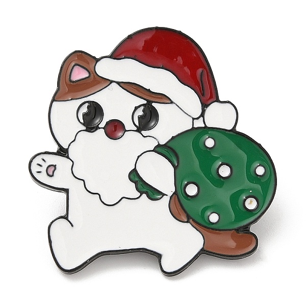 PandaHall Cat Enamel Pins, Electrophoresis Black Plated Alloy Brooch, Christmas, Santa Claus, 30.5x30x1.5mm Alloy+Enamel Santa Claus Green
PandaHall Cat Enamel Pins, Electrophoresis Black Plated Alloy Brooch, Christmas, Santa Claus, 30.5x30x1.5mm Alloy+Enamel Santa Claus Green