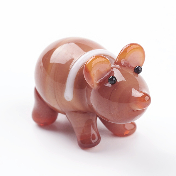 PandaHall Home Decorations, Handmade Lampwork Display Decorations, Mouse, Chocolate, 25x10x14mm Lampwork Mouse Brown
PandaHall Home Decorations, Handmade Lampwork Display Decorations, Mouse, Chocolate, 25x10x14mm Lampwork Mouse Brown