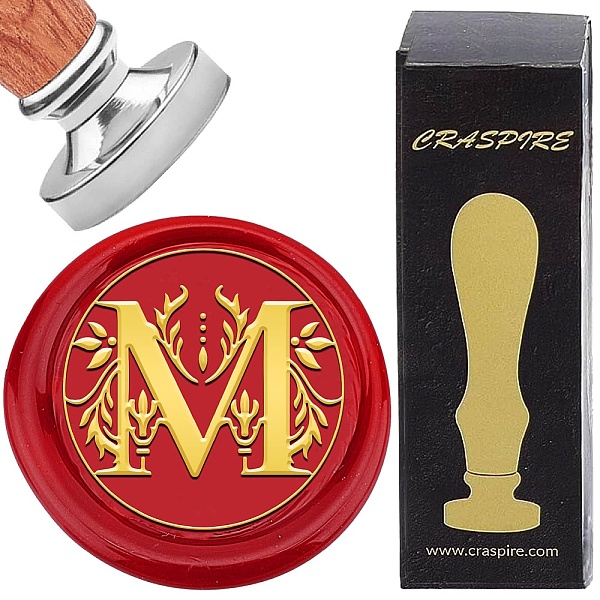 PandaHall CRASPIRE Letter M Wax Seal Stamp Retro Alphabet Initials Sealing Wax Stamp Classic Vintage 25mm Silver Removable Brass Head Wood...
PandaHall CRASPIRE Letter M Wax Seal Stamp Retro Alphabet Initials Sealing Wax Stamp Classic Vintage 25mm Silver Removable Brass Head Wood...