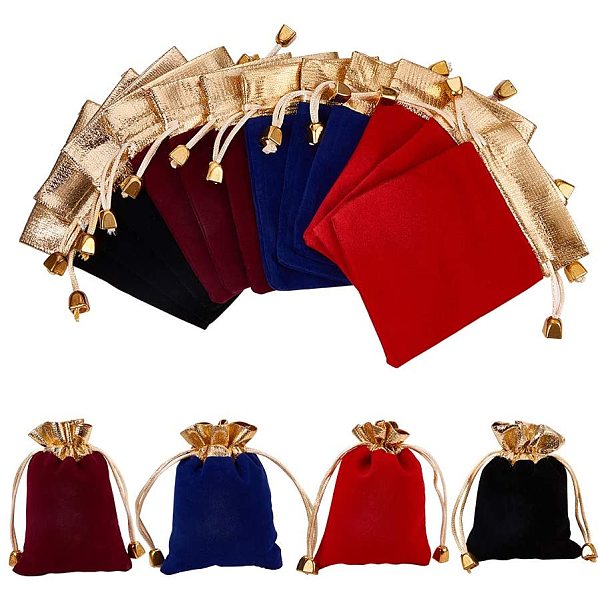 PandaHall Gift Pouches, 24Pcs Velvet 912cm Mixed Color Bags with Drawstring for Jewellery Candy Festival Present Storage Velvet Multicolor
PandaHall Gift Pouches, 24Pcs Velvet 912cm Mixed Color Bags with Drawstring for Jewellery Candy Festival Present Storage Velvet Multicolor