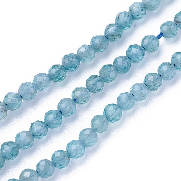 PandaHall Natural Apatite Beads Strands, Faceted, Round, Cadet Blue, 3~3.5mm, Hole: 0.5mm, about 115~130pcs/strand, 14.5~16.1 inch(37~41cm)...
PandaHall Natural Apatite Beads Strands, Faceted, Round, Cadet Blue, 3~3.5mm, Hole: 0.5mm, about 115~130pcs/strand, 14.5~16.1 inch(37~41cm)...