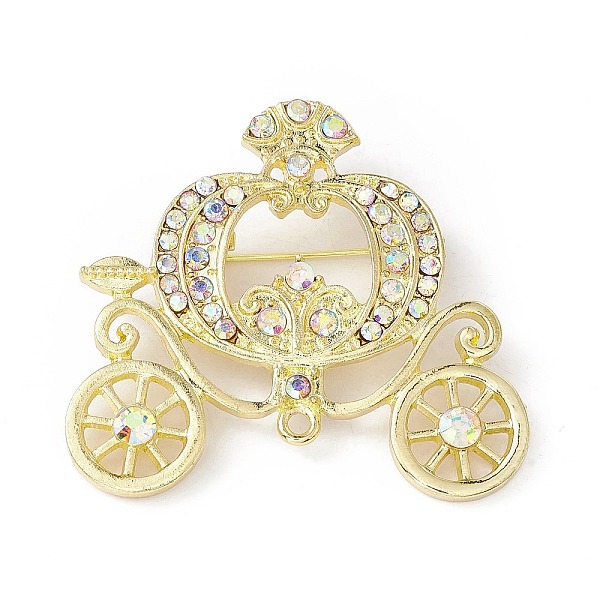 PandaHall Rhinestone Pumpkin Carriage Lapel Pin Brooch, Carousel Theme Alloy Badge for Backpack Clothes, Golden, 40.5x44x8mm..., Clear
PandaHall Rhinestone Pumpkin Carriage Lapel Pin Brooch, Carousel Theme Alloy Badge for Backpack Clothes, Golden, 40.5x44x8mm..., Clear