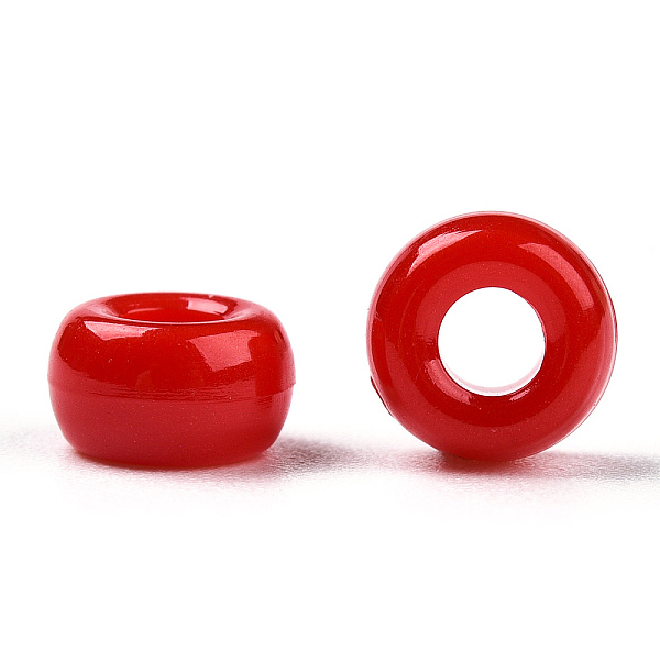 PandaHall Opaque Acrylic Beads, Rondelle, Red, 7x4mm, Hole: 3mm, about 4545pcs/500g Acrylic Rondelle Red
PandaHall Opaque Acrylic Beads, Rondelle, Red, 7x4mm, Hole: 3mm, about 4545pcs/500g Acrylic Rondelle Red