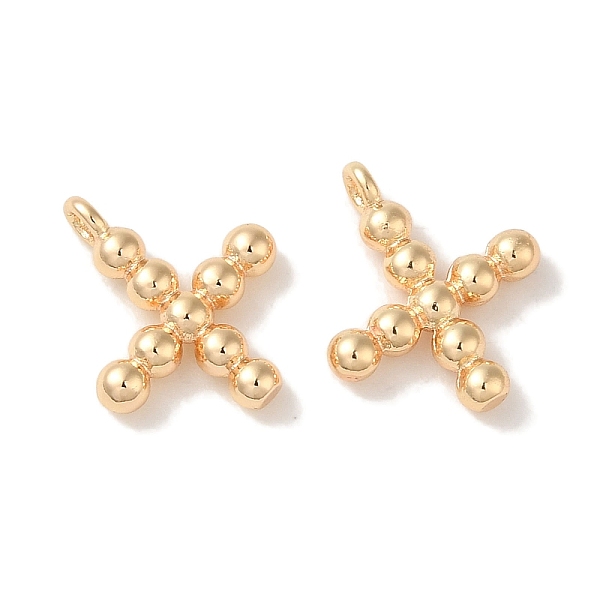 PandaHall Brass Pendants, Letter Charms, Real 18K Gold Plated, 9x10x2mm, Hole: 1mm Brass Letter X
PandaHall Brass Pendants, Letter Charms, Real 18K Gold Plated, 9x10x2mm, Hole: 1mm Brass Letter X