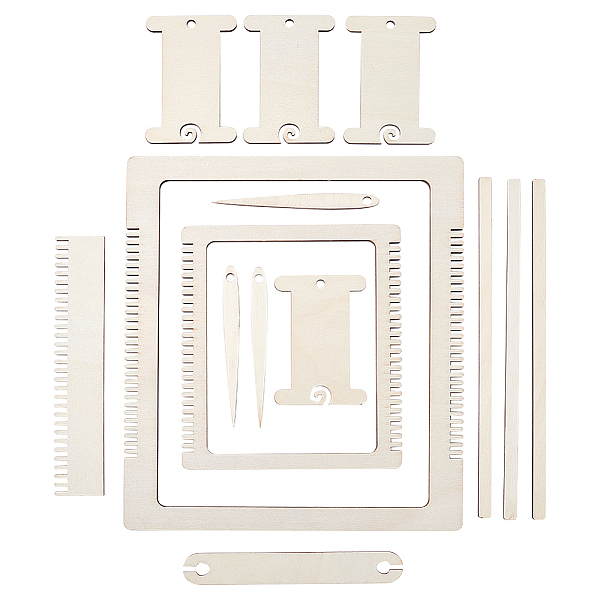 PandaHall Wood Knitting Loom & Bobbin Kit, Rectangle, PapayaWhip Wood Rectangle Orange
PandaHall Wood Knitting Loom & Bobbin Kit, Rectangle, PapayaWhip Wood Rectangle Orange