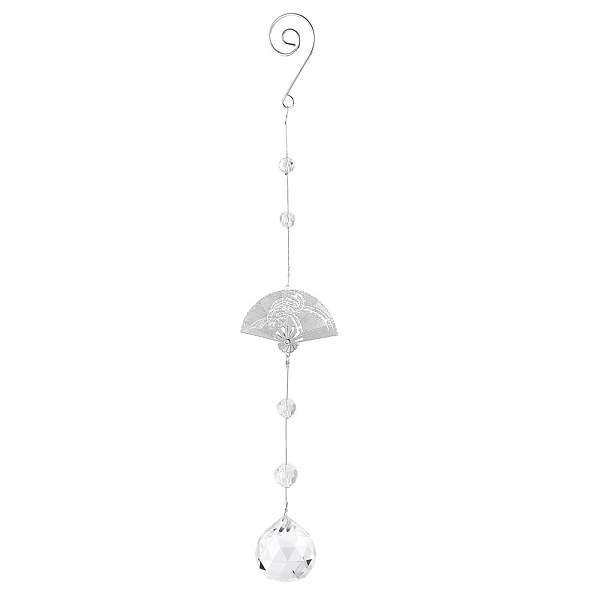 PandaHall Glass Hanging Suncatcher Pendant Decoration, Crystal Ceiling Chandelier Ball Prism Pendants, with Stainless Steel Findings, Fan...
PandaHall Glass Hanging Suncatcher Pendant Decoration, Crystal Ceiling Chandelier Ball Prism Pendants, with Stainless Steel Findings, Fan...