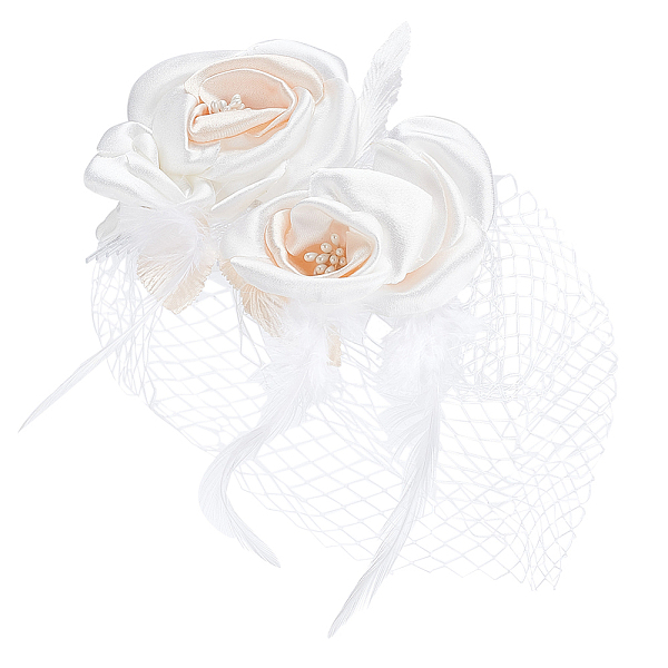 PandaHall Bridal Mesh Veil Floral Cloth Hair Combs, Hair Accessories for Women, PeachPuff, 160x200x18mm Cloth Brown
PandaHall Bridal Mesh Veil Floral Cloth Hair Combs, Hair Accessories for Women, PeachPuff, 160x200x18mm Cloth Brown