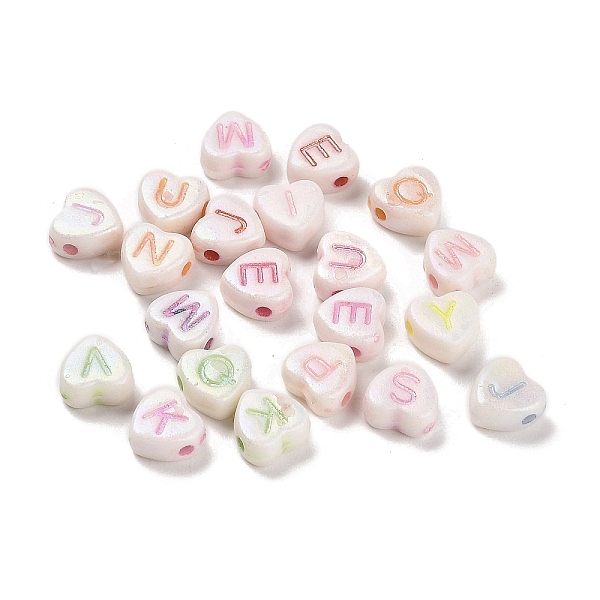 PandaHall Plastics Beads, Craft Beads, Letter A~Z Theme, Heart, 7x7x3.5mm, Hole: 1.5mm, 2777pcs/500g Plastic Heart Multicolor
PandaHall Plastics Beads, Craft Beads, Letter A~Z Theme, Heart, 7x7x3.5mm, Hole: 1.5mm, 2777pcs/500g Plastic Heart Multicolor