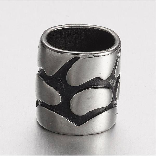 PandaHall 304 Stainless Steel Slide Charms, Rectangle, Antique Silver, 16x14.5x11mm, Hole: 8x11.5mm 304 Stainless Steel Column
PandaHall 304 Stainless Steel Slide Charms, Rectangle, Antique Silver, 16x14.5x11mm, Hole: 8x11.5mm 304 Stainless Steel Column