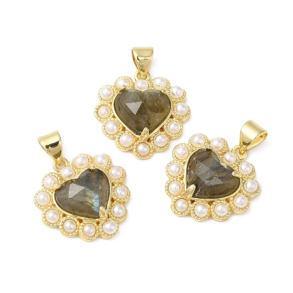 PandaHall Natural Labradorite Pendants, Faceted Heart Charms, with Ion Plating(IP) Brass Findings and Plastic Beads, Real 14K Gold Plated...
PandaHall Natural Labradorite Pendants, Faceted Heart Charms, with Ion Plating(IP) Brass Findings and Plastic Beads, Real 14K Gold Plated...