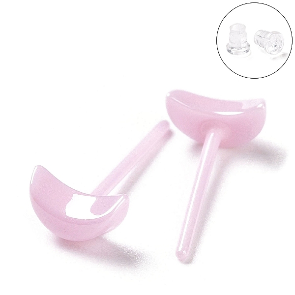 PandaHall Hypoallergenic Bioceramics Zirconia Ceramic Stud Earrings, Crescent Moon, No Fading and Nickel Free, Pink, 6.5x4mm Zirconia...
PandaHall Hypoallergenic Bioceramics Zirconia Ceramic Stud Earrings, Crescent Moon, No Fading and Nickel Free, Pink, 6.5x4mm Zirconia...