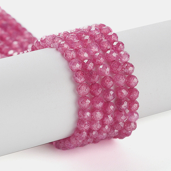 PandaHall Cubic Zirconia Bead Strands, Faceted Rondelle, Red, 3mm, Hole: 0.6mm, about 131pcs/strand, 15.16 inch(38.5cm) Cubic Zirconia...
PandaHall Cubic Zirconia Bead Strands, Faceted Rondelle, Red, 3mm, Hole: 0.6mm, about 131pcs/strand, 15.16 inch(38.5cm) Cubic Zirconia...