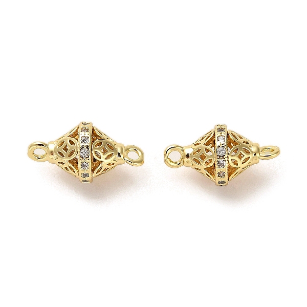 PandaHall Brass Micro Pave Clear Cubic Zirconia Bicone Connector Charms, Coin Links, Real 18K Gold Plated, 15x8mm, Hole: 1.5mm Brass+Cubic...
PandaHall Brass Micro Pave Clear Cubic Zirconia Bicone Connector Charms, Coin Links, Real 18K Gold Plated, 15x8mm, Hole: 1.5mm Brass+Cubic...