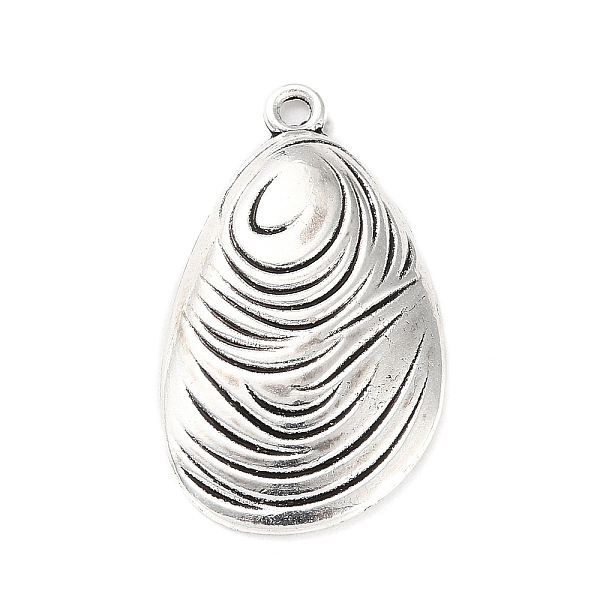 PandaHall Tibetan Style Alloy Pendants, Shell, Antique Silver, 30x17x3.5mm, Hole: 1.6mm, about 204pcs/500g Alloy Shell Shape
PandaHall Tibetan Style Alloy Pendants, Shell, Antique Silver, 30x17x3.5mm, Hole: 1.6mm, about 204pcs/500g Alloy Shell Shape