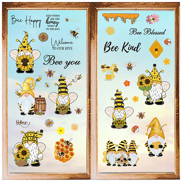 PandaHall 8 Sheets 8 Styles PVC Waterproof Wall Stickers, Self-Adhesive Decals, for Window or Stairway Home Decoration, Gnome, 200x145mm, 1...
PandaHall 8 Sheets 8 Styles PVC Waterproof Wall Stickers, Self-Adhesive Decals, for Window or Stairway Home Decoration, Gnome, 200x145mm, 1...