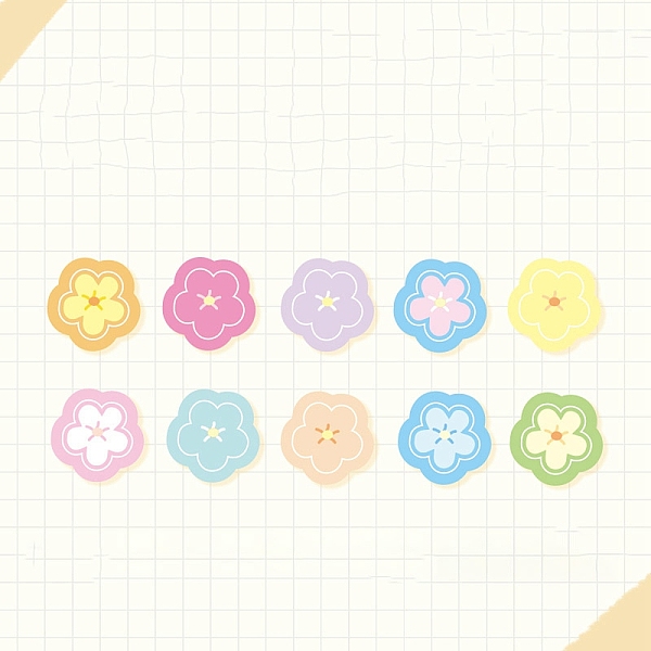 PandaHall Paper Stickers, for DIY Scrapbooking, Photo Album Decoration, Mixed Color, Flower: 18x17mm Paper Flower Multicolor
PandaHall Paper Stickers, for DIY Scrapbooking, Photo Album Decoration, Mixed Color, Flower: 18x17mm Paper Flower Multicolor