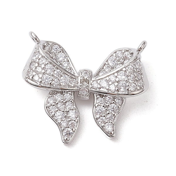 PandaHall Rack Plating Brass Micro Pave Clear Cubic Zirconia Pendants, Long-Lasting Plated, Lead Free & Cadmium Free, Bowknot, Platinum...
PandaHall Rack Plating Brass Micro Pave Clear Cubic Zirconia Pendants, Long-Lasting Plated, Lead Free & Cadmium Free, Bowknot, Platinum...