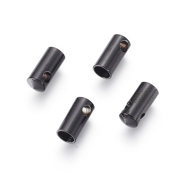 PandaHall 304 Stainless Steel Cord Ends, End Caps, Column, Electrophoresis Black, 8.5x3.8mm, Hole: 1.6mm, Inner Diameter: 3mm 304 Stainless...
PandaHall 304 Stainless Steel Cord Ends, End Caps, Column, Electrophoresis Black, 8.5x3.8mm, Hole: 1.6mm, Inner Diameter: 3mm 304 Stainless...